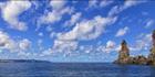 Sea Stacks - Nepean Island -  Norfolk Island - NSW (PBH4 00 12362)